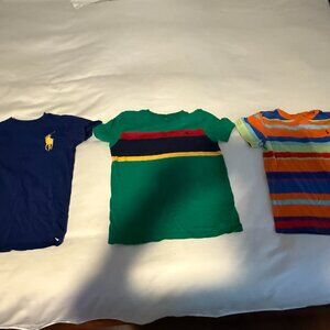 LOT OF 3 GORGEOUS LIMITED EDITION RALPH LAUREN SIZE 6 KID TEE SHIRTS